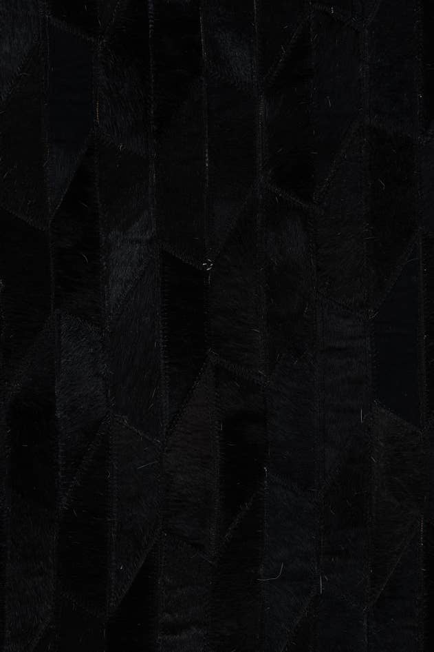 Detail image of 5' x 7' 9 Cowhide Leather Rug