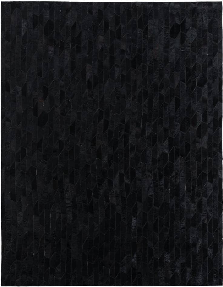 Detail image of 5' x 7' 9 Cowhide Leather Rug