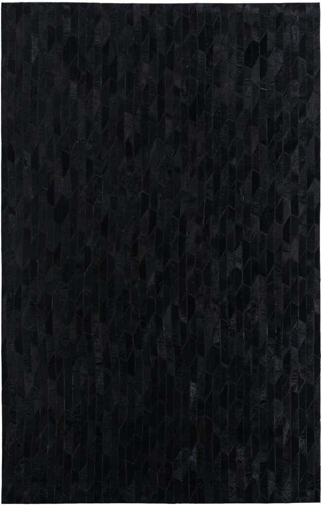 5' x 7' 9 Cowhide Leather Rug