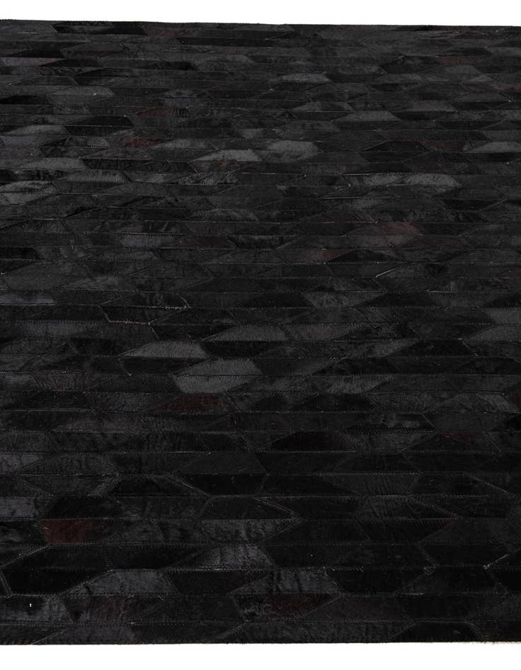 Detail image of 5' 1 x 8' Cowhide Leather Rug