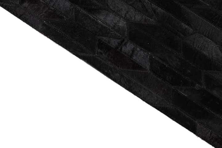 5' 1 x 8' Cowhide Leather Rug