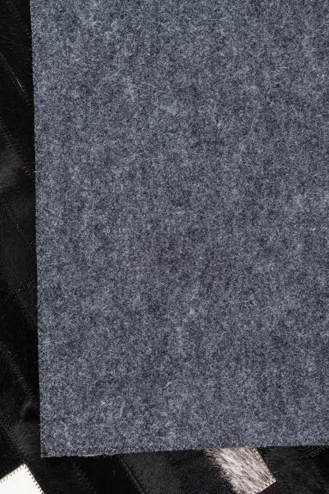 5' 1 x 8' Cowhide Leather Rug