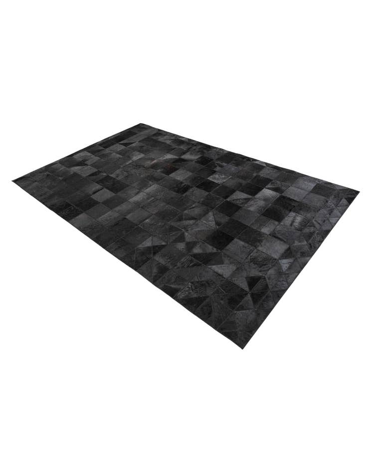 Detail image of 5' x 7' 9 Cowhide Leather Rug