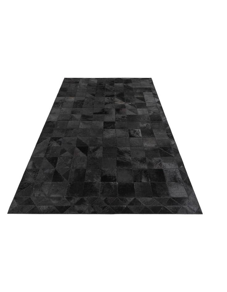 Detail image of 5' x 7' 9 Cowhide Leather Rug