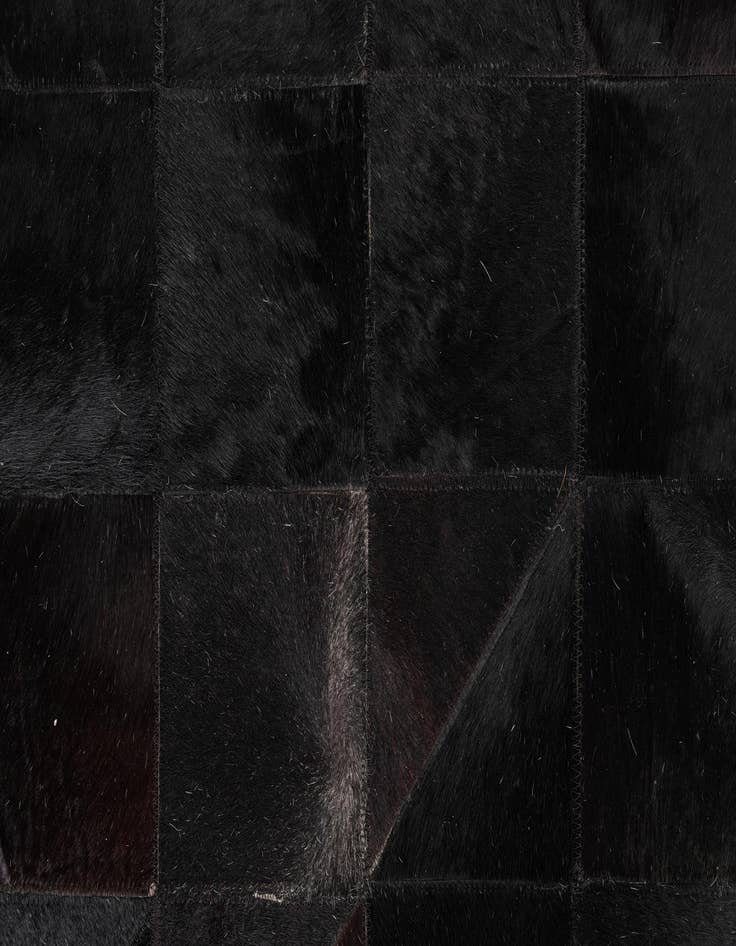 Detail image of 5' x 7' 9 Cowhide Leather Rug