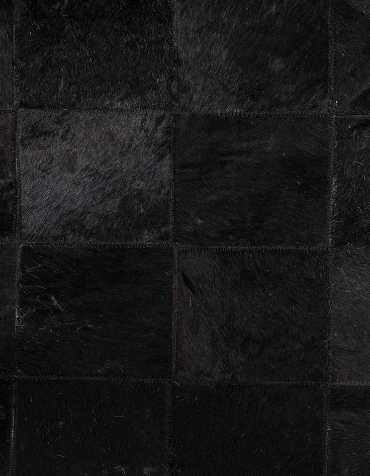 Detail image of 5' x 7' 9 Cowhide Leather Rug