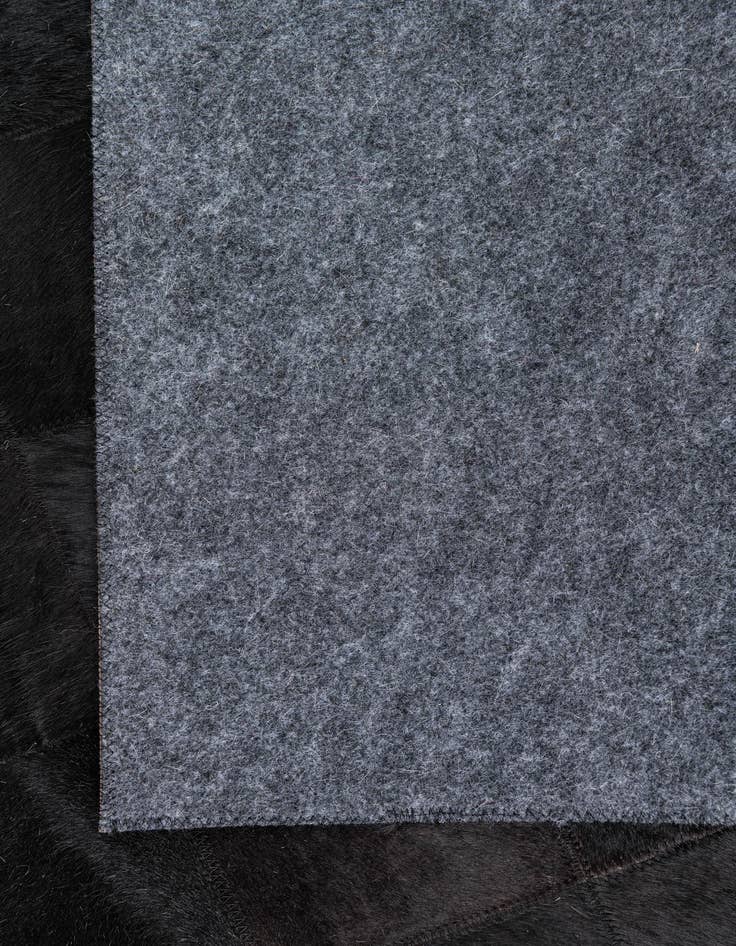 Detail image of 5' x 7' 9 Cowhide Leather Rug