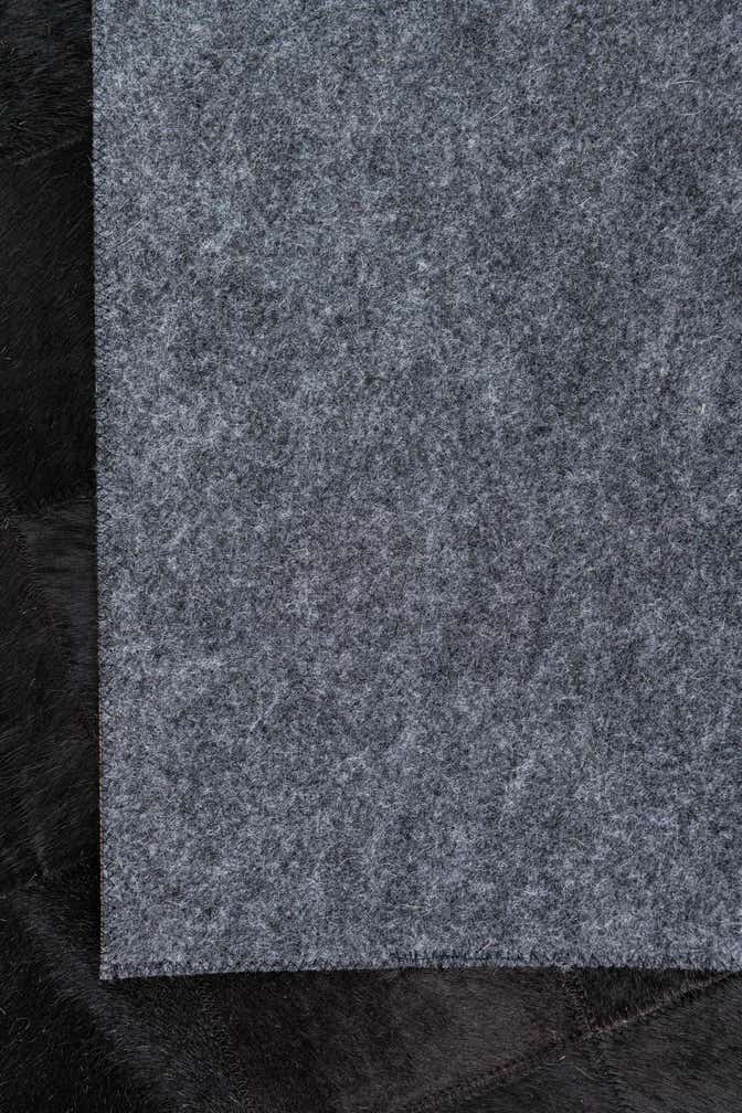 5' x 7' 9 Cowhide Leather Rug