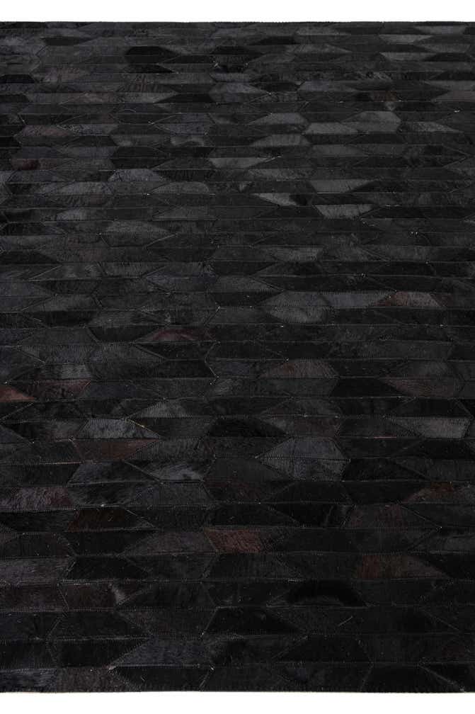 5' 2 x 8' Cowhide Leather Rug