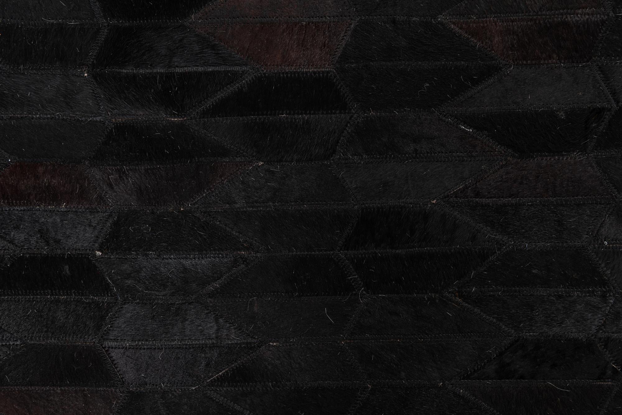 155cm x 245cm Cowhide Leather Rug