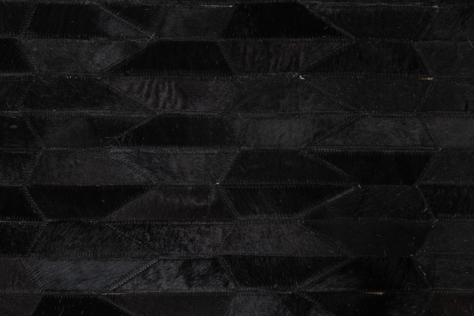 155cm x 245cm Cowhide Leather Rug