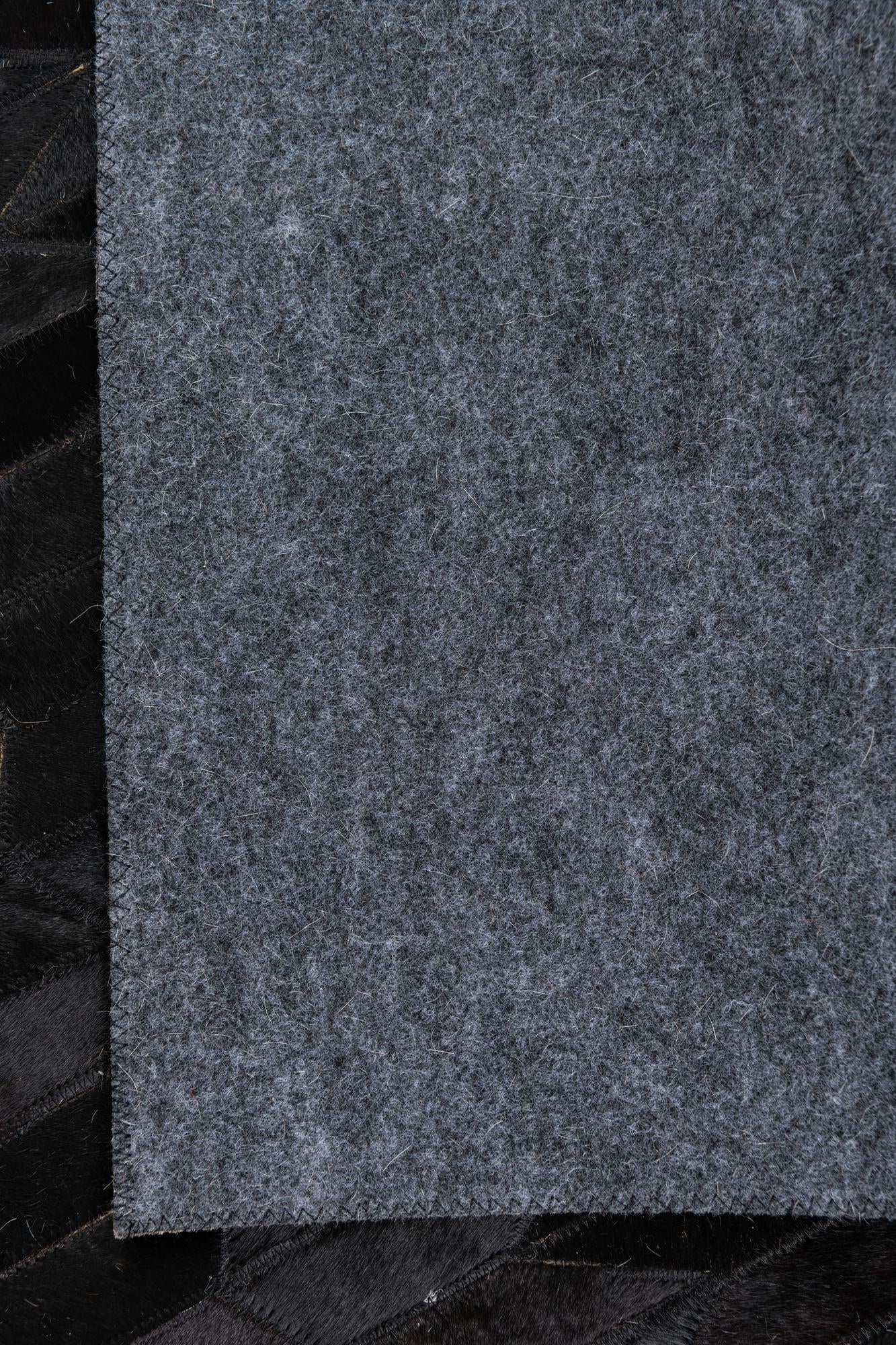 155cm x 245cm Cowhide Leather Rug