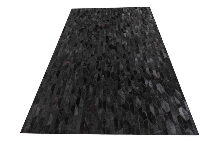 Detail image of 5' x 8' Cowhide Leather Rug