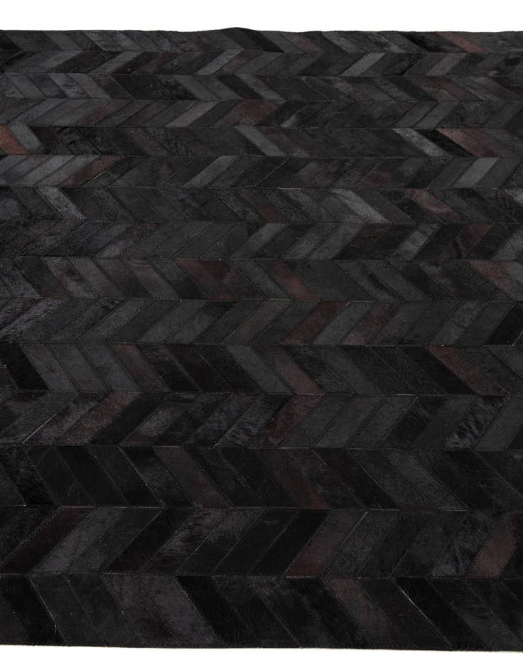 Detail image of 5' 1 x 8' 1 Cowhide Leather Rug