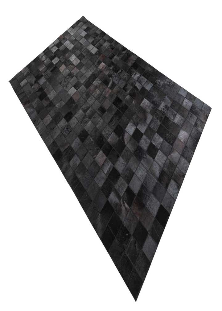 5' x 8' Cowhide Leather Rug