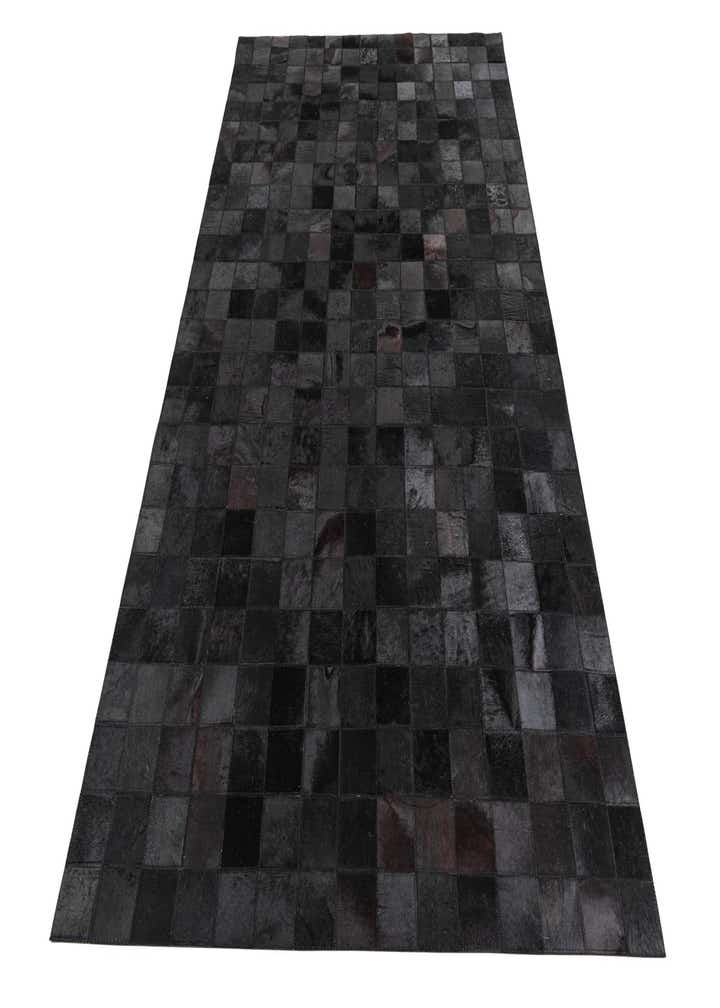 5' x 8' Cowhide Leather Rug