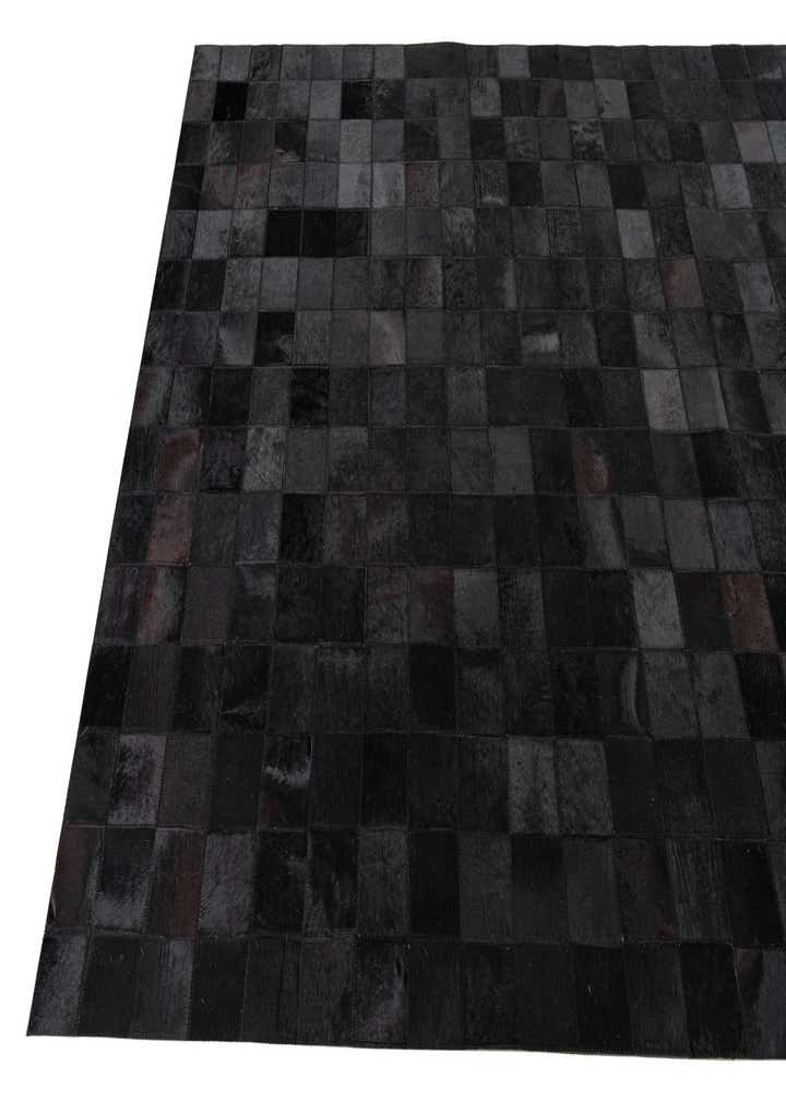 5' x 8' Cowhide Leather Rug