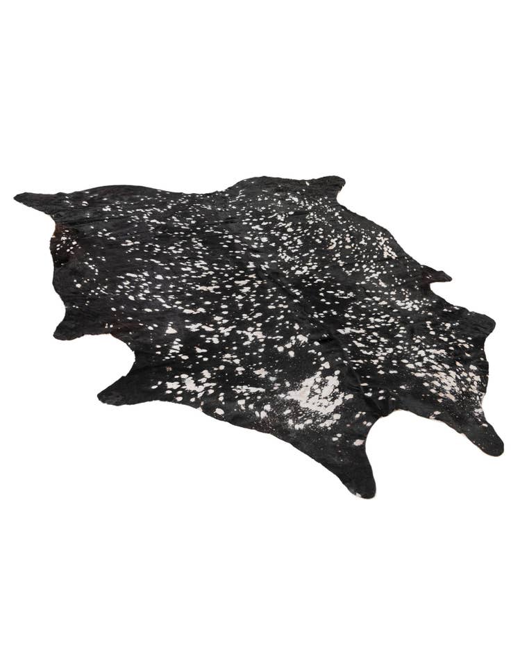 Detail image of 6' 3 x 7' 3 Cowhide Leather Rug