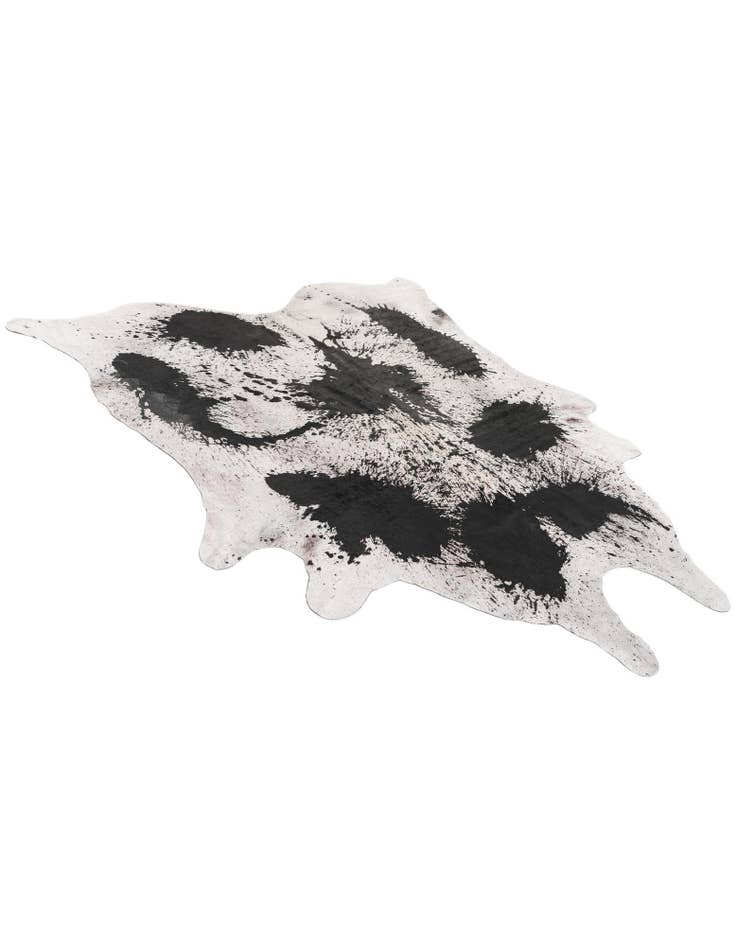 Detail image of 7' 4 x 8' 1 Cowhide Leather Rug