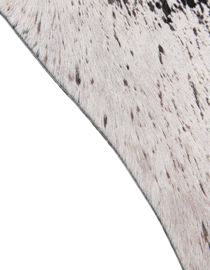 Detail image of 7' 4 x 8' 1 Cowhide Leather Rug