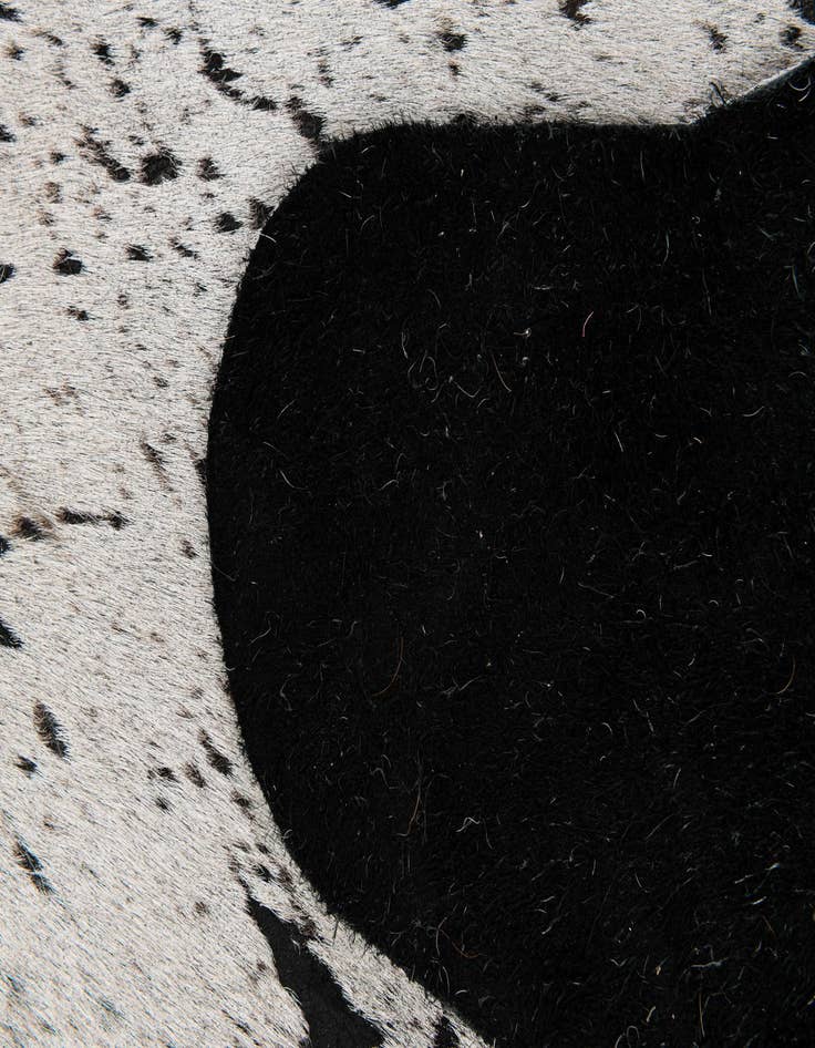 Detail image of 7' 4 x 8' 1 Cowhide Leather Rug