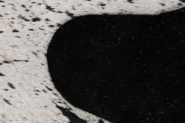 7' 4 x 8' 1 Cowhide Leather Rug
