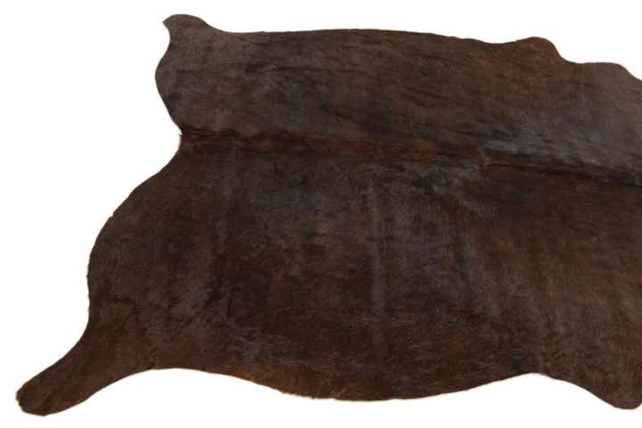 4' 10 x 5' 9 Cowhide Leather Rug