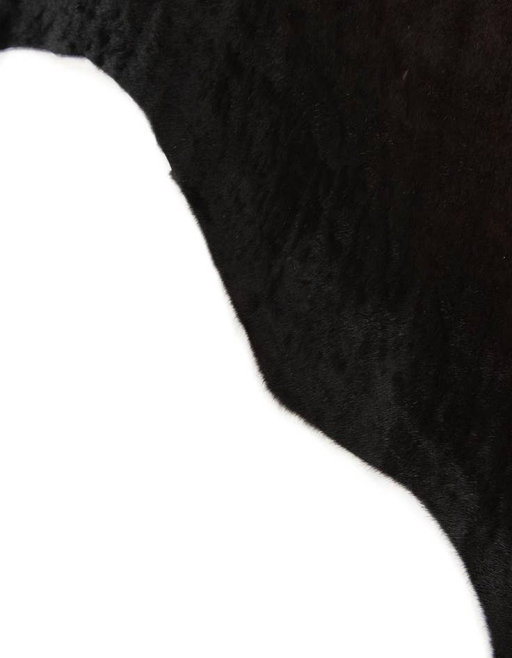 Detail image of 5' 6 x 6' 5 Cowhide Leather Rug