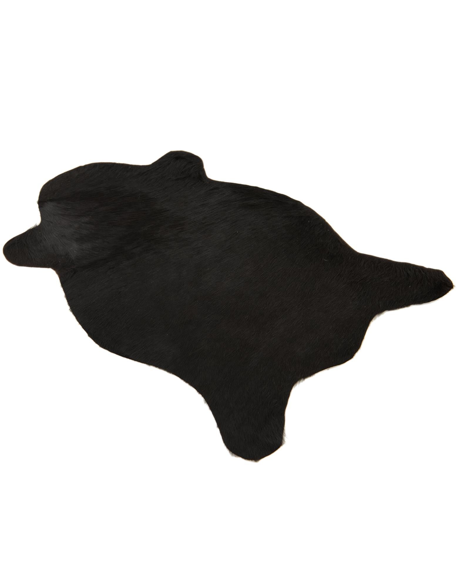 2' 1 x 3' 1 Cowhide Leather Rug