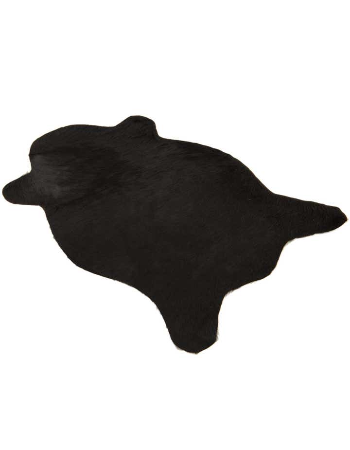 2' 1 x 3' 1 Cowhide Leather Rug