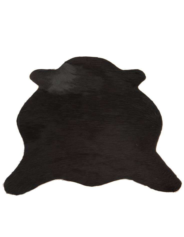 Detail image of 2' 1 x 3' 1 Cowhide Leather Rug