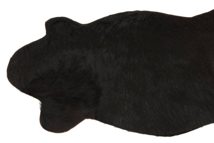 Detail image of 2' 1 x 3' 1 Cowhide Leather Rug