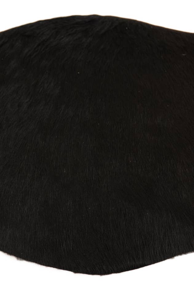 Detail image of 2' 1 x 3' 1 Cowhide Leather Rug