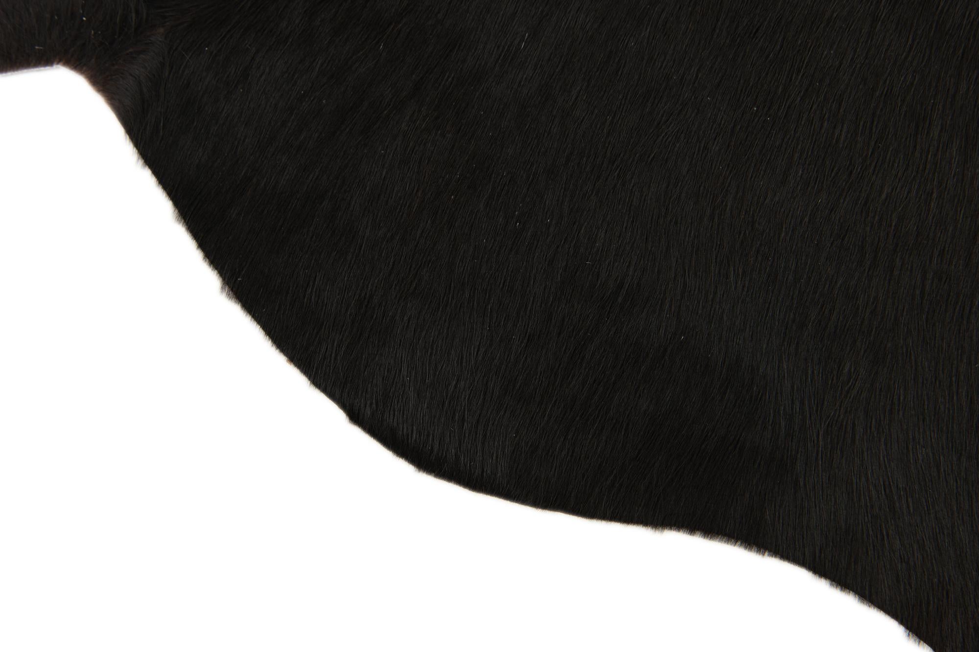 2' 1 x 3' 1 Cowhide Leather Rug