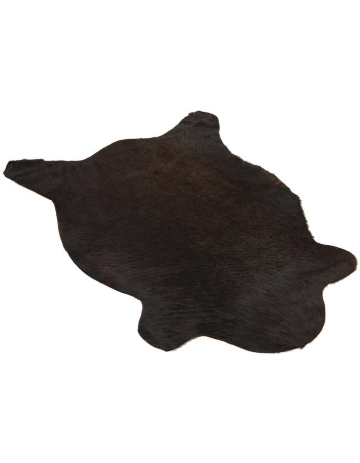 Detail image of 2' 1 x 2' 10 Cowhide Leather Rug