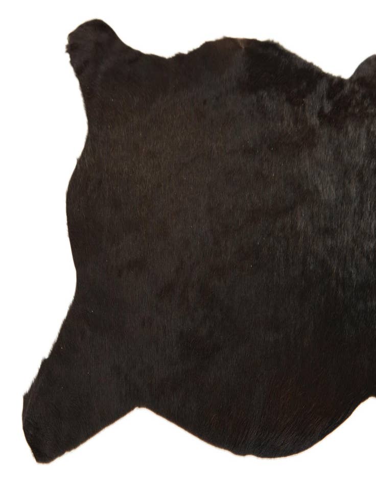 Detail image of 2' 1 x 2' 10 Cowhide Leather Rug