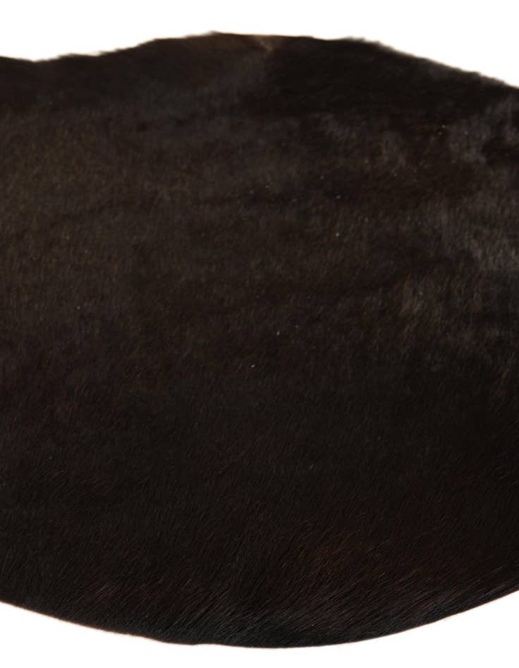 Detail image of 2' 1 x 2' 10 Cowhide Leather Rug