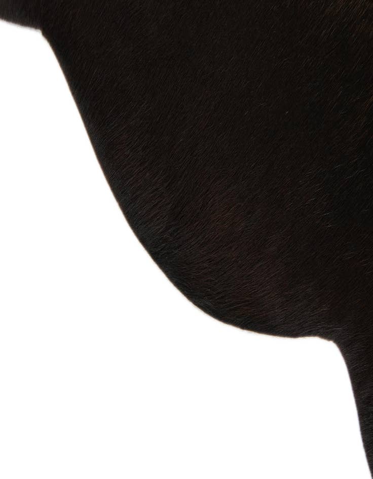 Detail image of 2' 1 x 2' 10 Cowhide Leather Rug