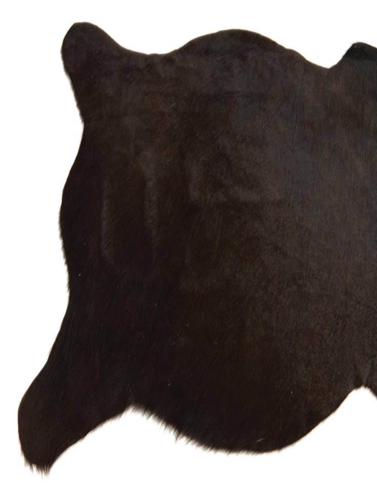 Detail image of 2' 1 x 2' 10 Cowhide Leather Rug