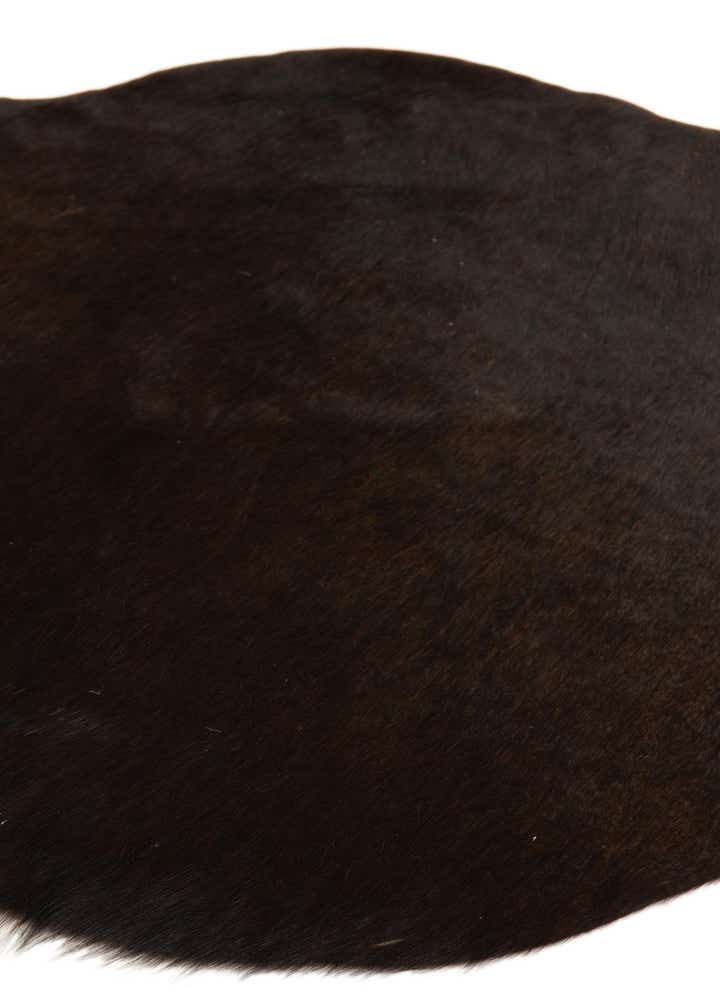 2' 1 x 2' 10 Cowhide Leather Rug