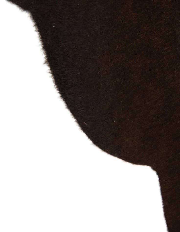 Detail image of 2' 1 x 2' 10 Cowhide Leather Rug