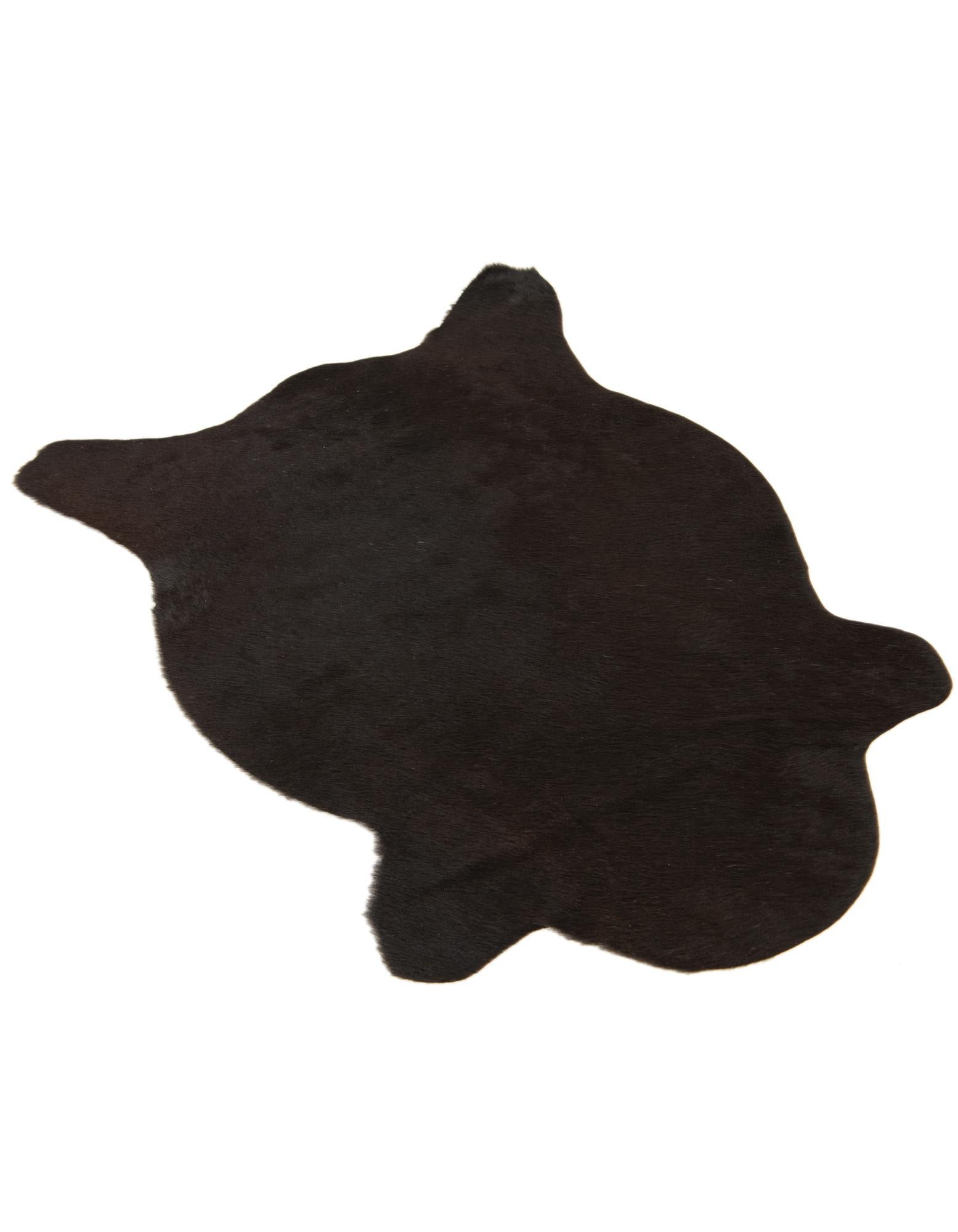 2' 1 x 2' 10 Cowhide Leather Rug