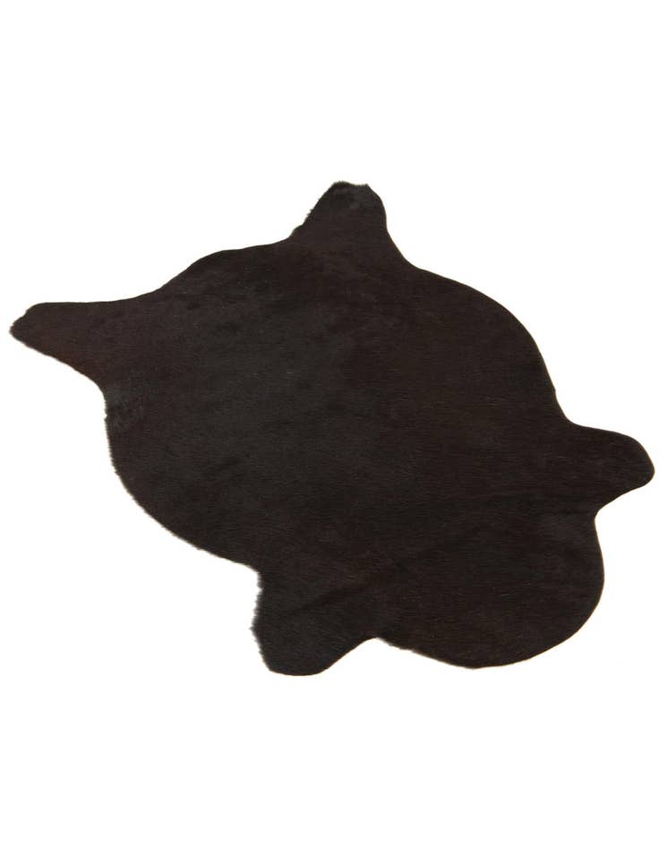 Detail image of 2' 1 x 2' 10 Cowhide Leather Rug