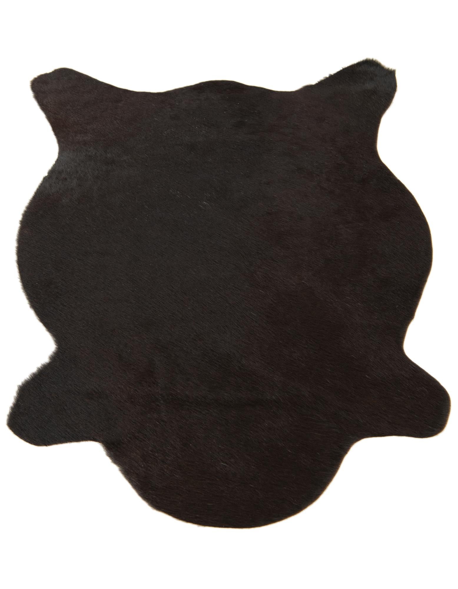 2' 1 x 2' 10 Cowhide Leather Rug