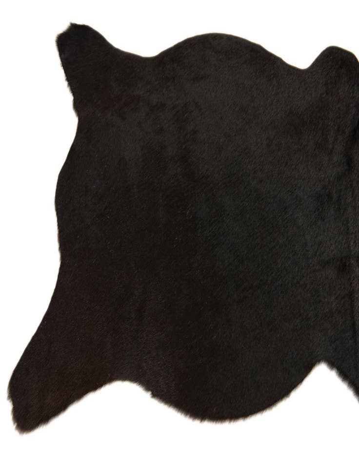 Detail image of 2' 1 x 2' 10 Cowhide Leather Rug