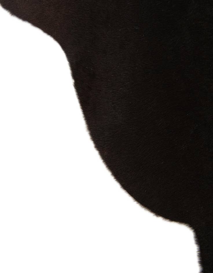 Detail image of 2' 1 x 2' 10 Cowhide Leather Rug