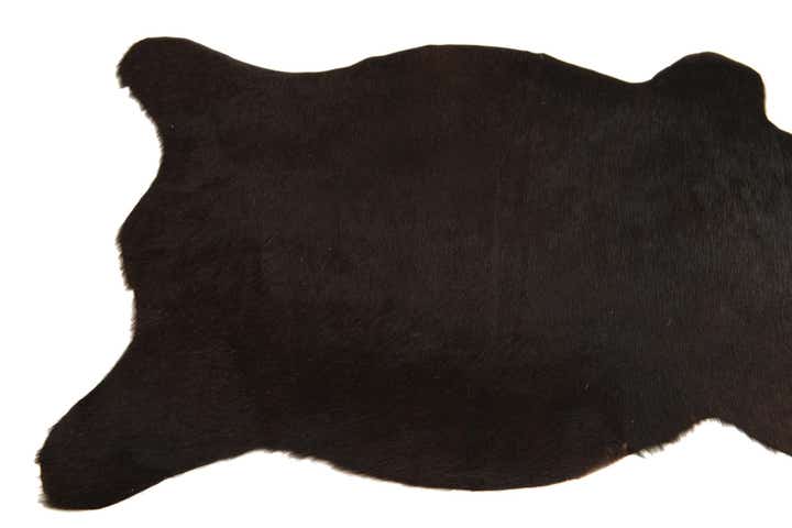2' 1 x 2' 10 Cowhide Leather Rug