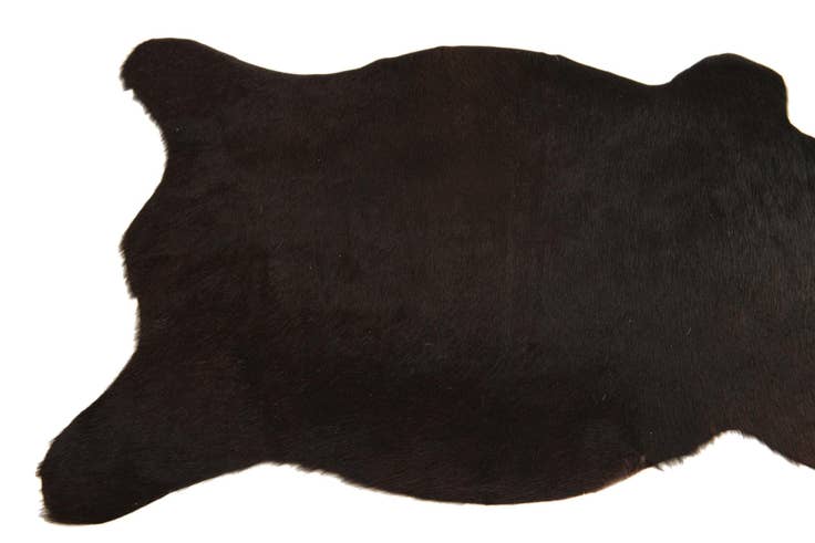 Detail image of 2' 1 x 2' 10 Cowhide Leather Rug