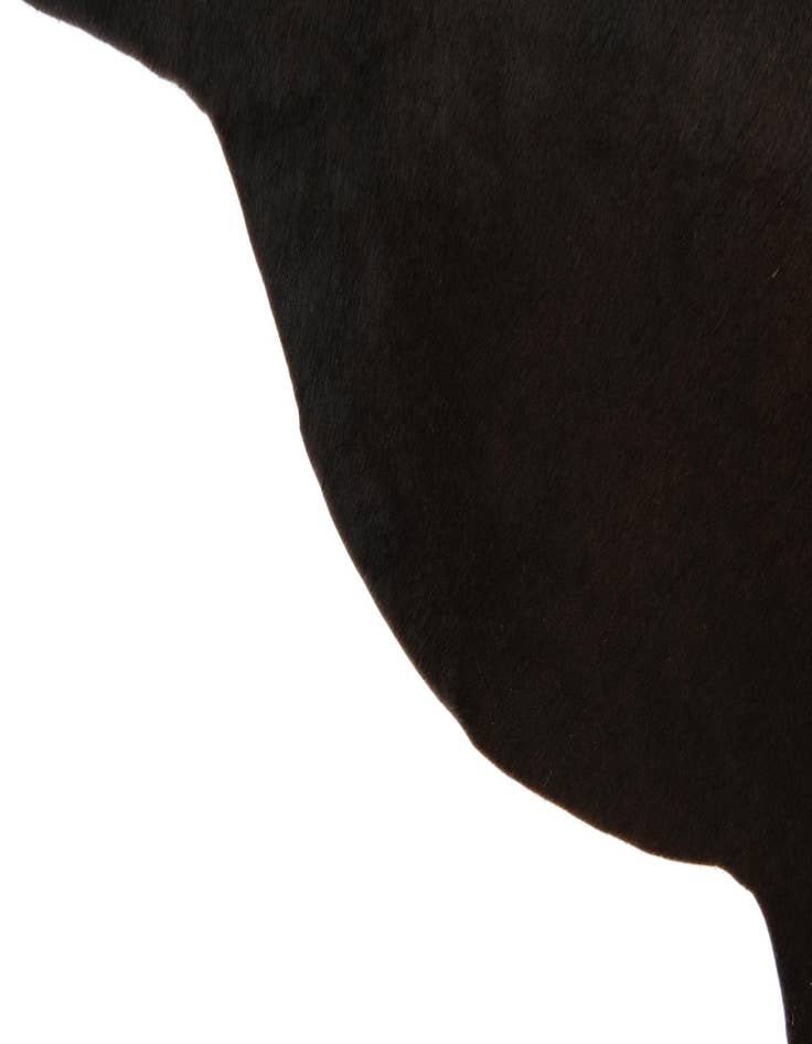 Detail image of 2' 1 x 2' 10 Cowhide Leather Rug