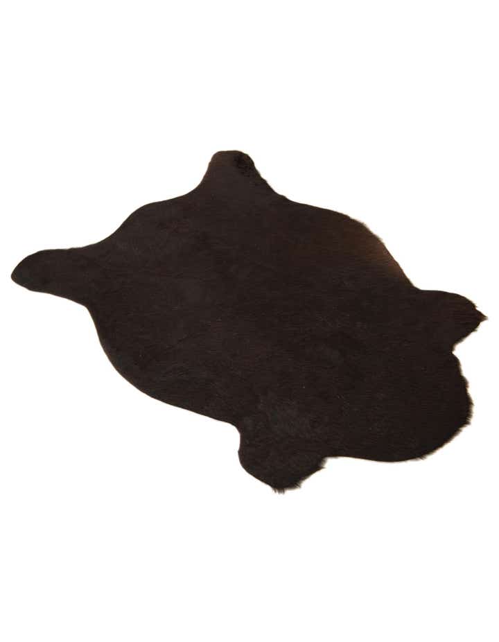 2' 1 x 2' 10 Cowhide Leather Rug